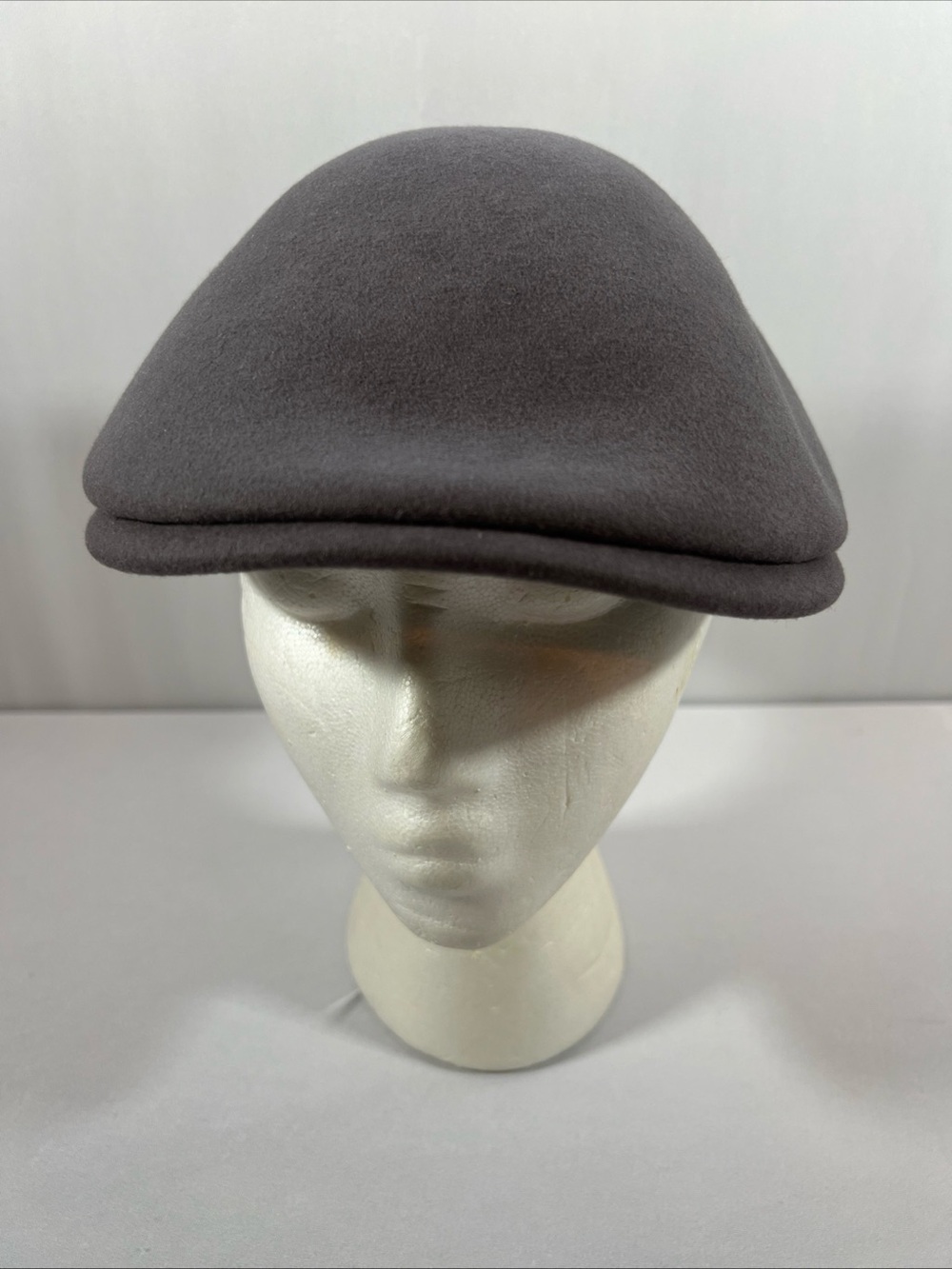 Goorin Bros Royal Flat Cap Men’s Gray 100% Wool Ivy Cabbie Driving Hat Size